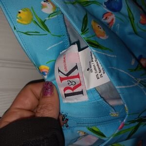 PK Originals Blue Floral Dress